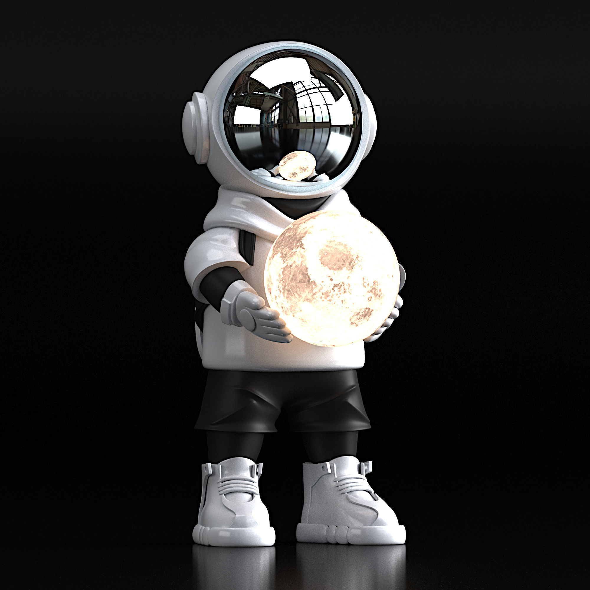 astranout light 3D model_3