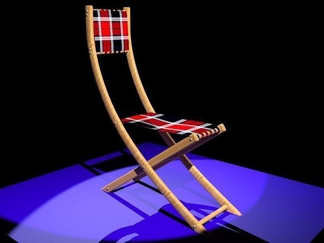 SILLA JARDIN 3D model