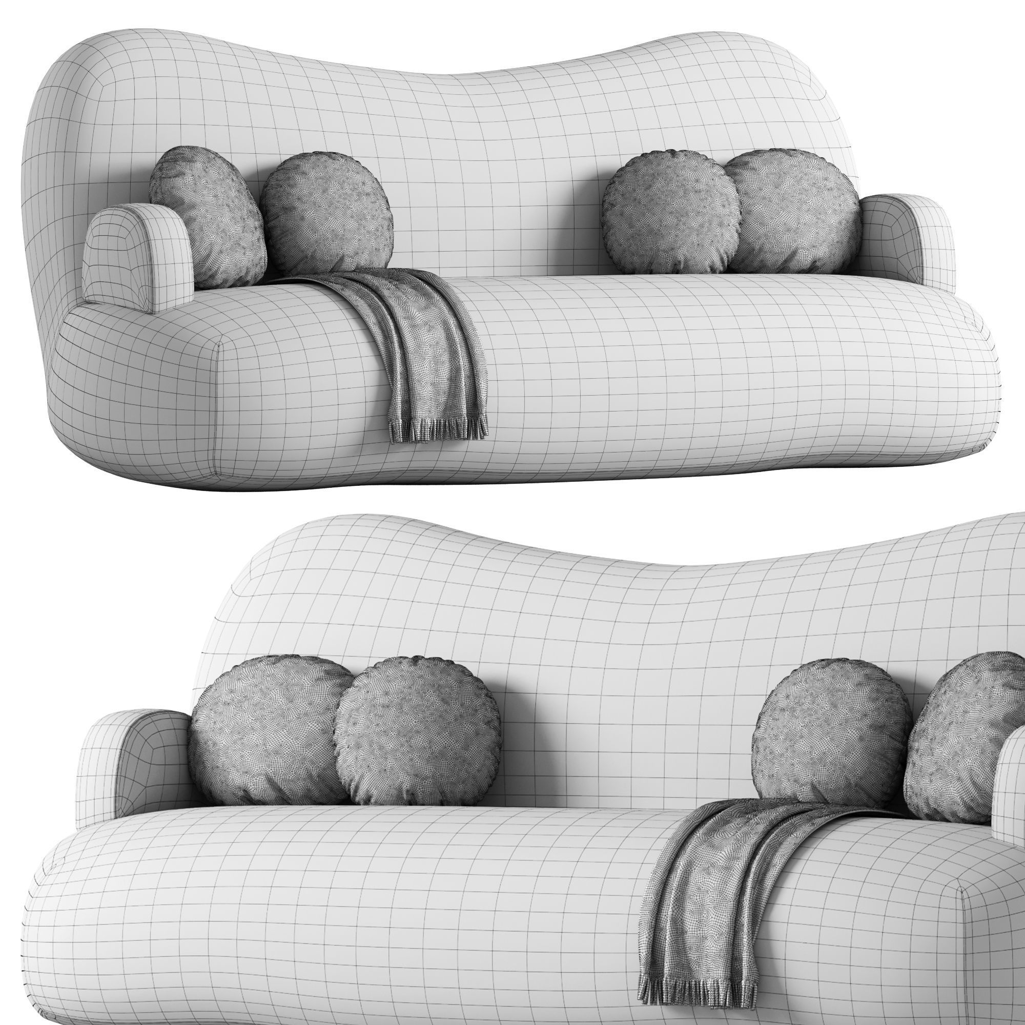  Mattia Bonetti Sofa 3D model_1