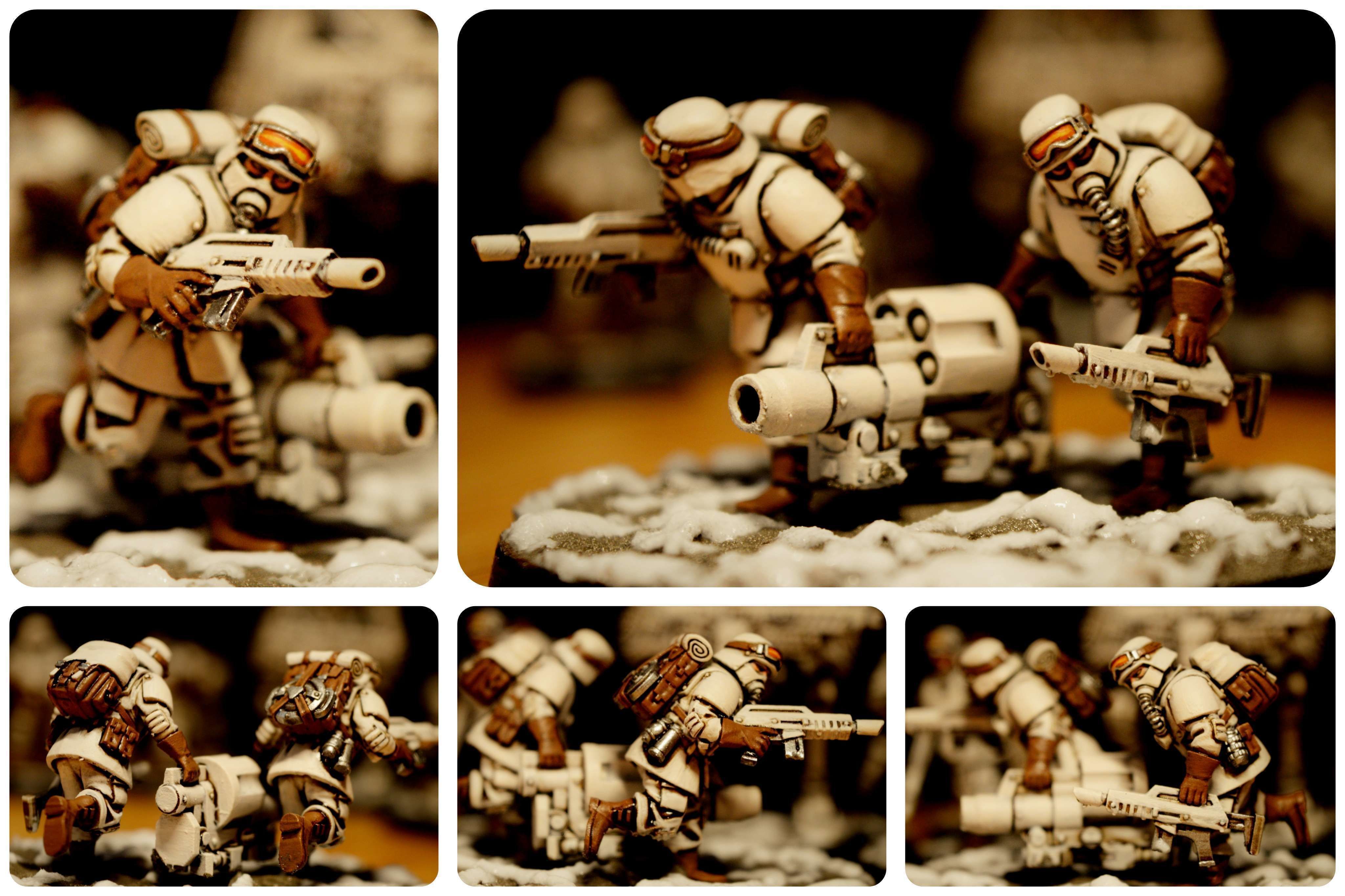 Universal Guard - Heavy Weapons Set 2 3D print model_1