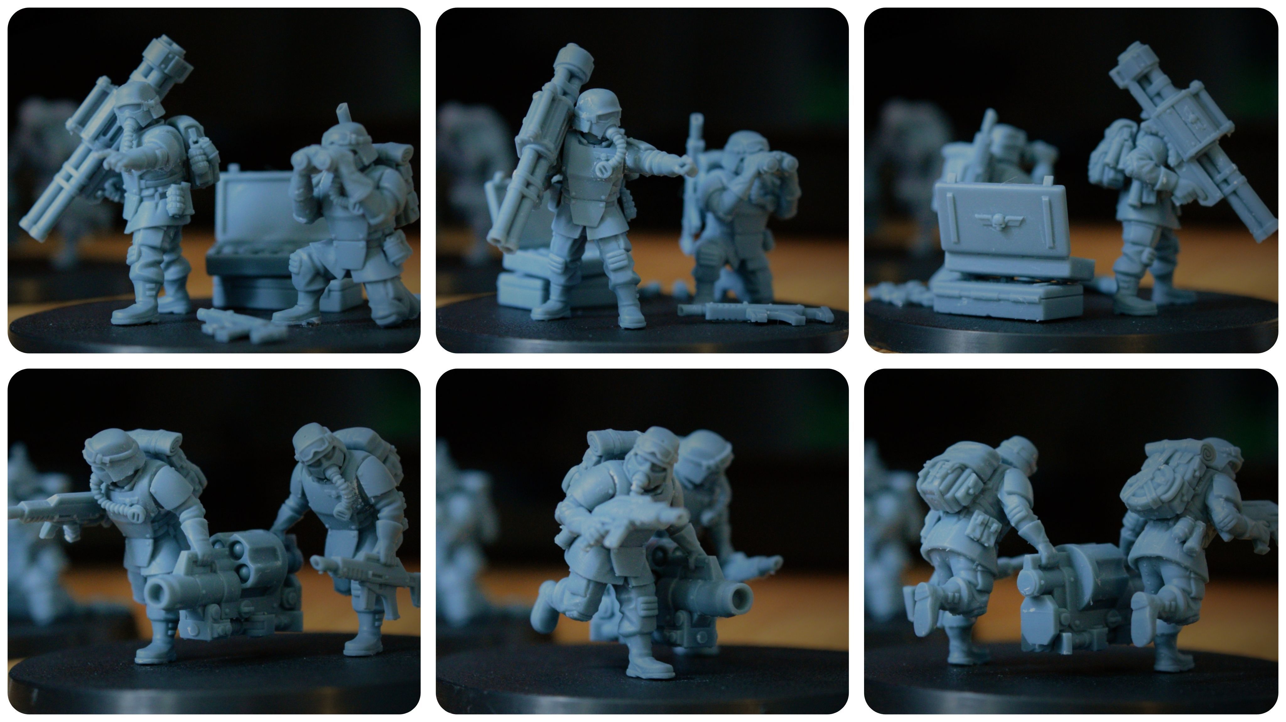 Universal Guard - Heavy Weapons Set 2 3D print model_2