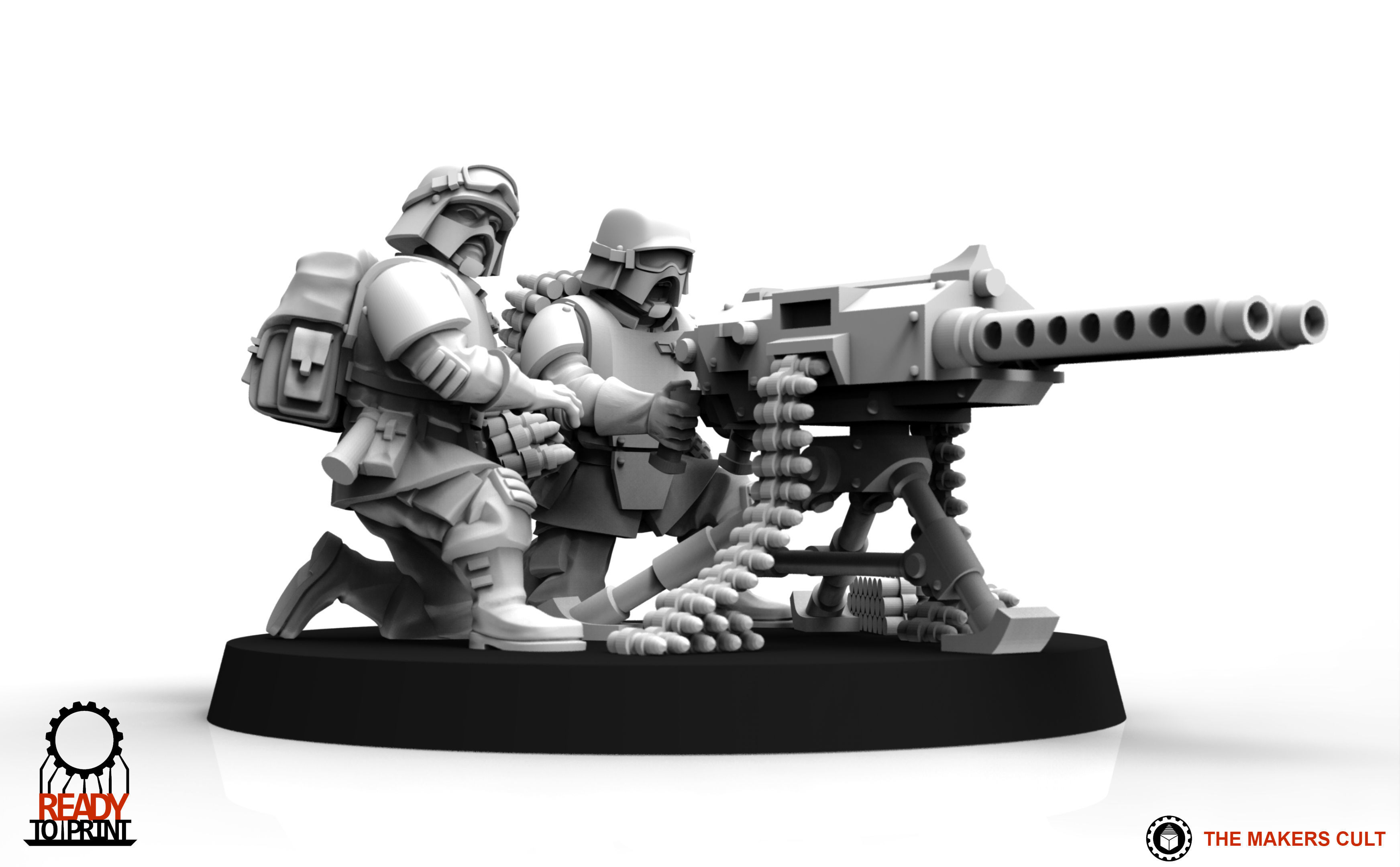 Universal Guard - Heavy Weapons Set 2 3D print model_14
