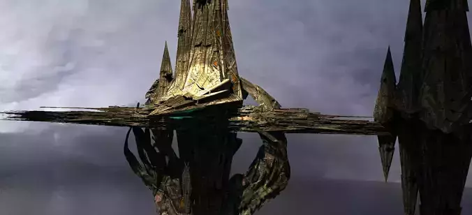 Sunlight Angelic Golden bridge 1