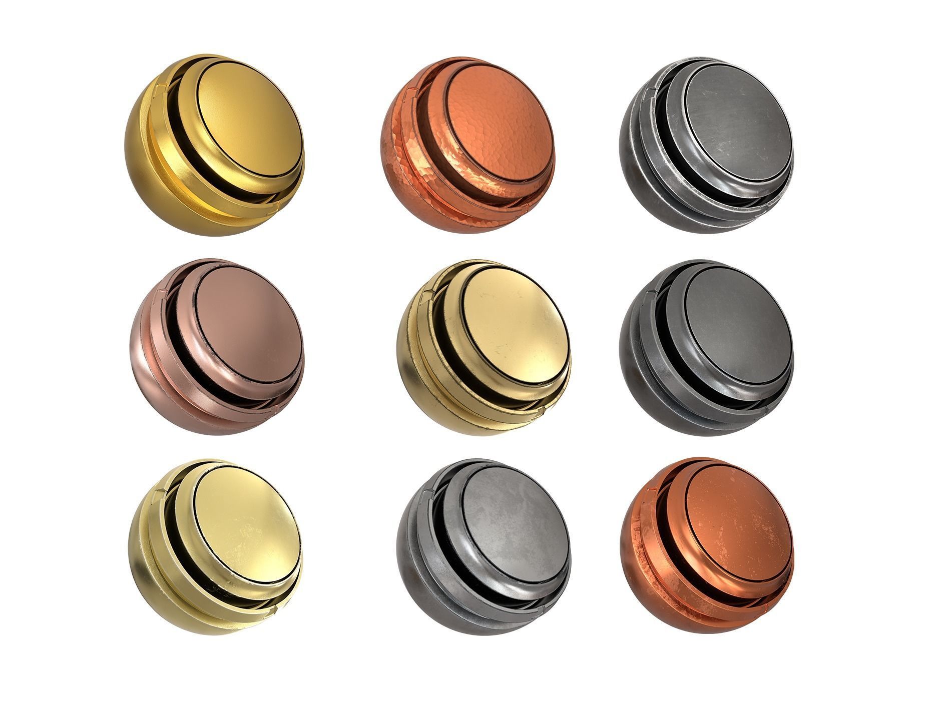 15 bronze gold silver smart material and pbr Texture_1
