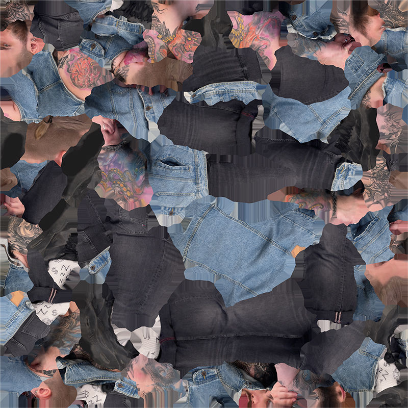 Button Up 3D model_16