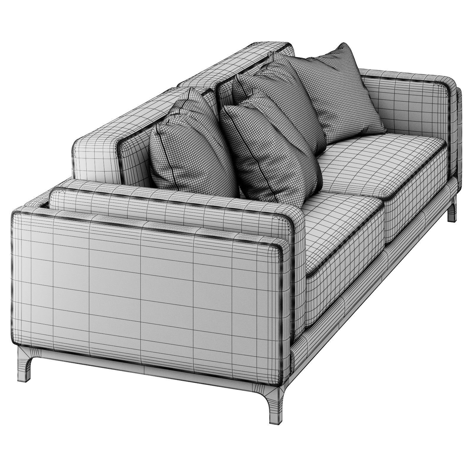 Sofa Time By CTS SALOTTI 3D model_6