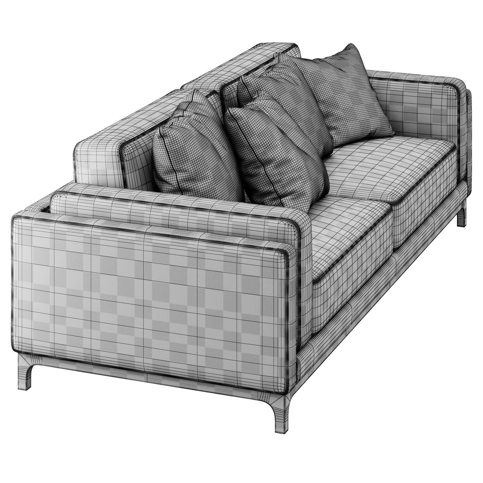 Sofa Time By CTS SALOTTI 3D model_2