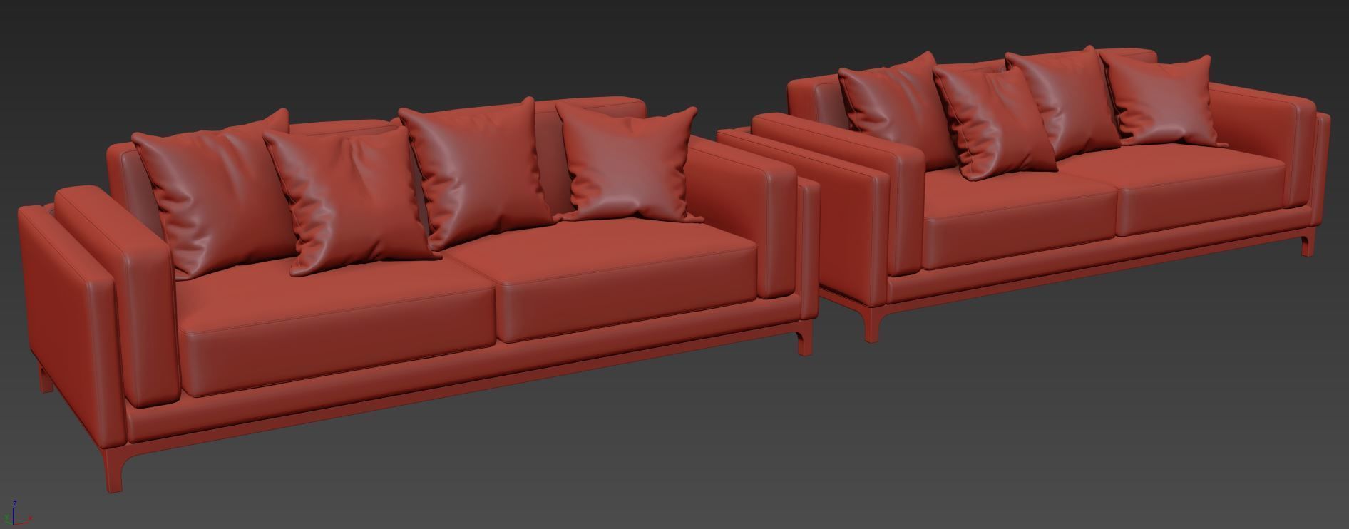 Sofa Time By CTS SALOTTI 3D model_4