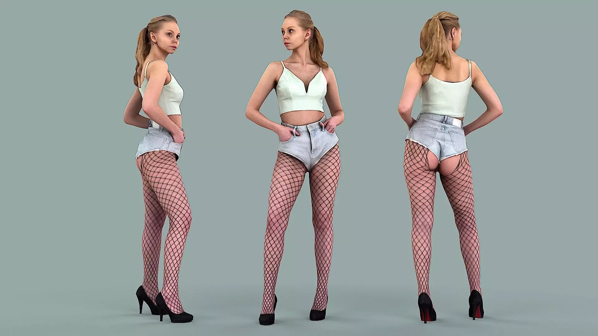 Red Light District 3D model_0