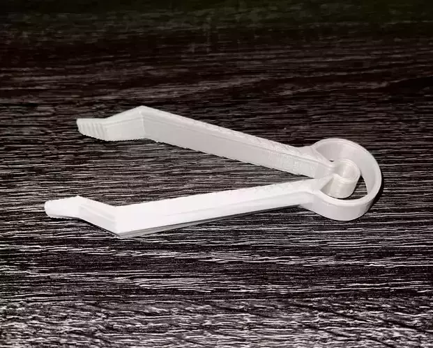 Tweezers with textured grip 3D print model