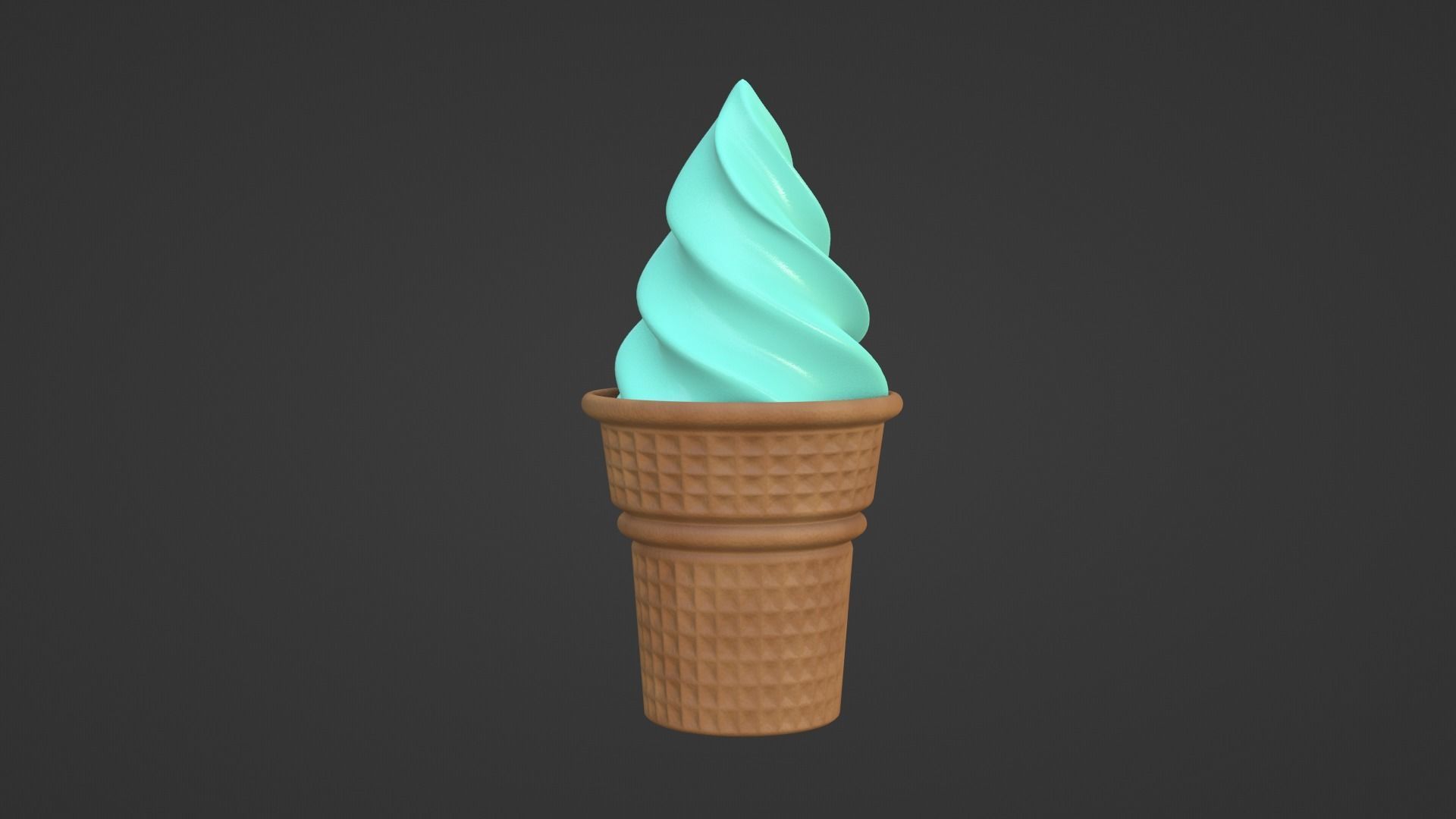 Collection of 5 Ice Cream 3D models 3D model_29