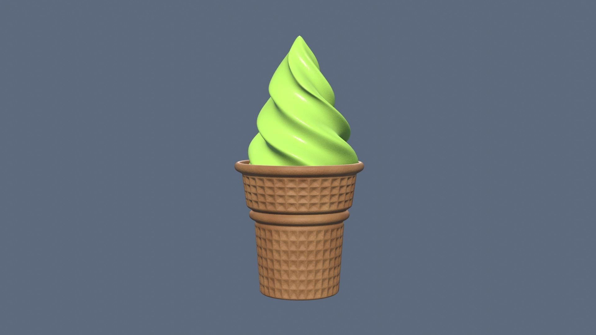 Collection of 5 Ice Cream 3D models 3D model_32