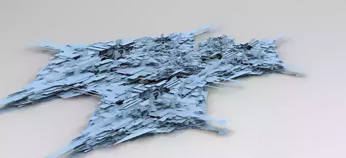 Dark Cyberpunk Slums Base 4