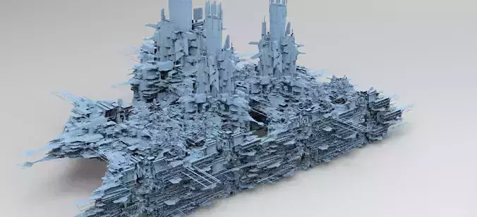  Cyberpunk Slums Base 5 