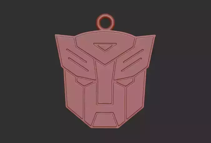 transformer pentant  3d printable model