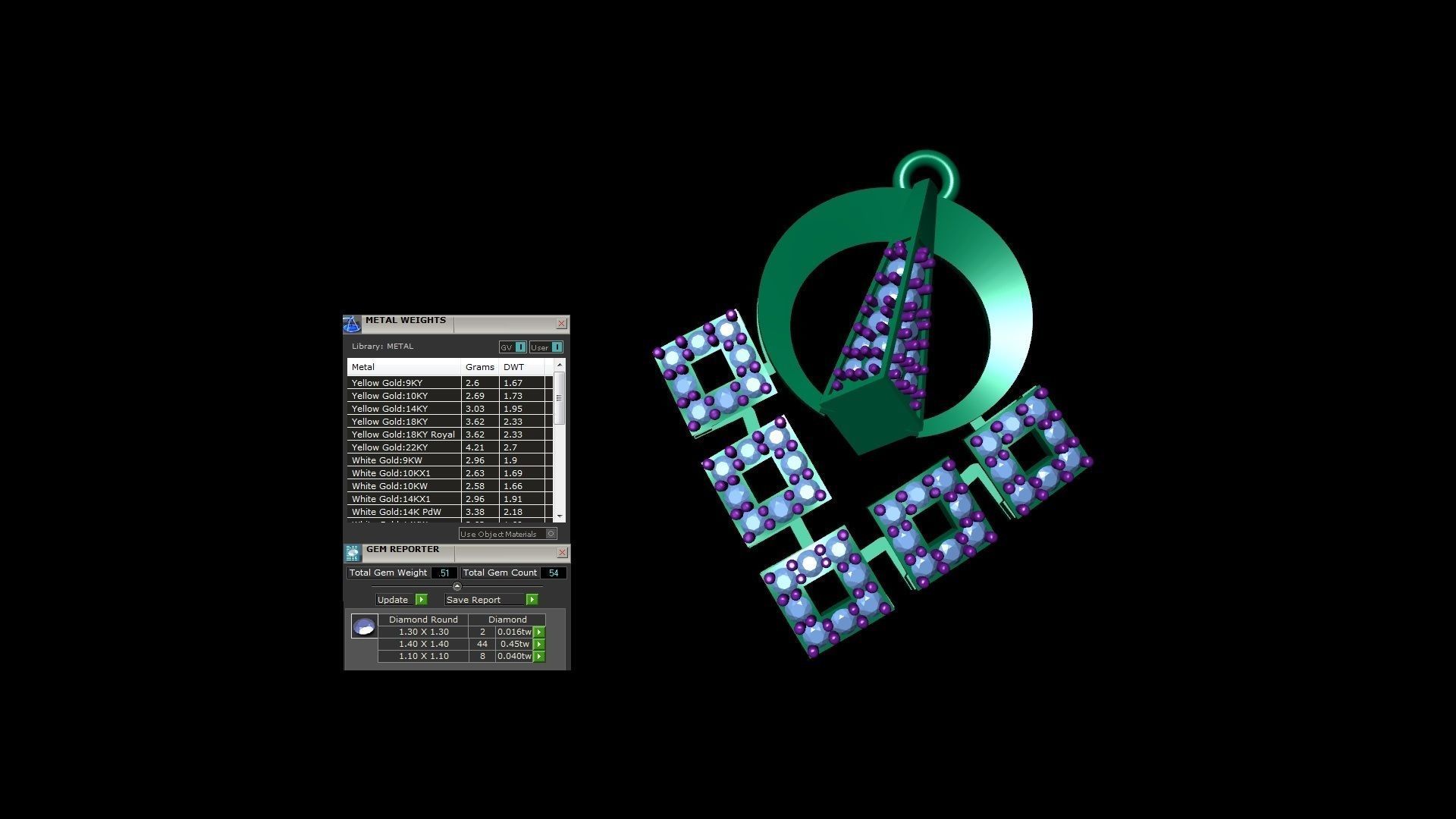 Women Pendant Earrings set 3dm stl obj gltf glb 3mf renders 3D print model_5