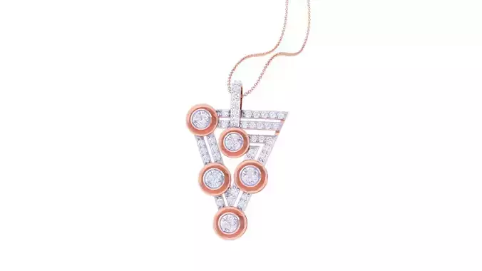 Women Pendant Earrings set 3dm stl obj gltf glb 3mf renders