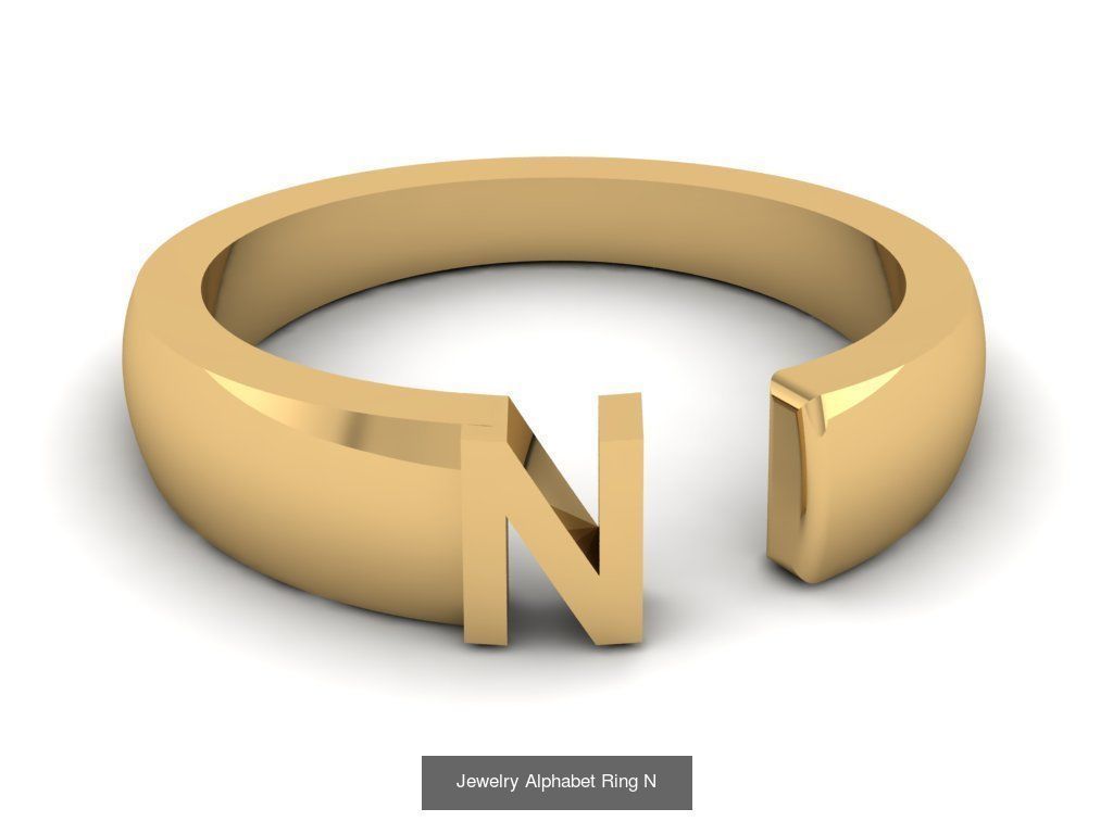 Alphabet Rings Collection _42