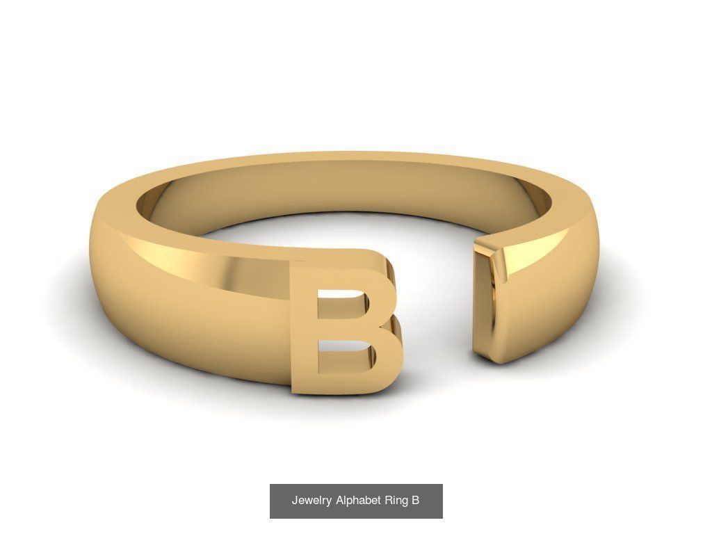 Alphabet Rings Collection _30