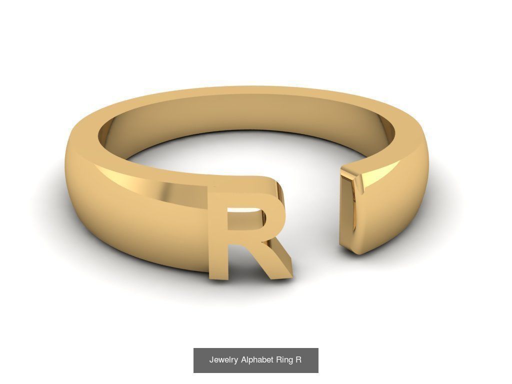 Alphabet Rings Collection _46