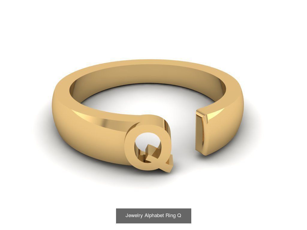 Alphabet Rings Collection _45