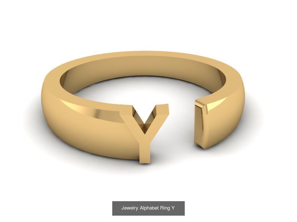 Alphabet Rings Collection _53