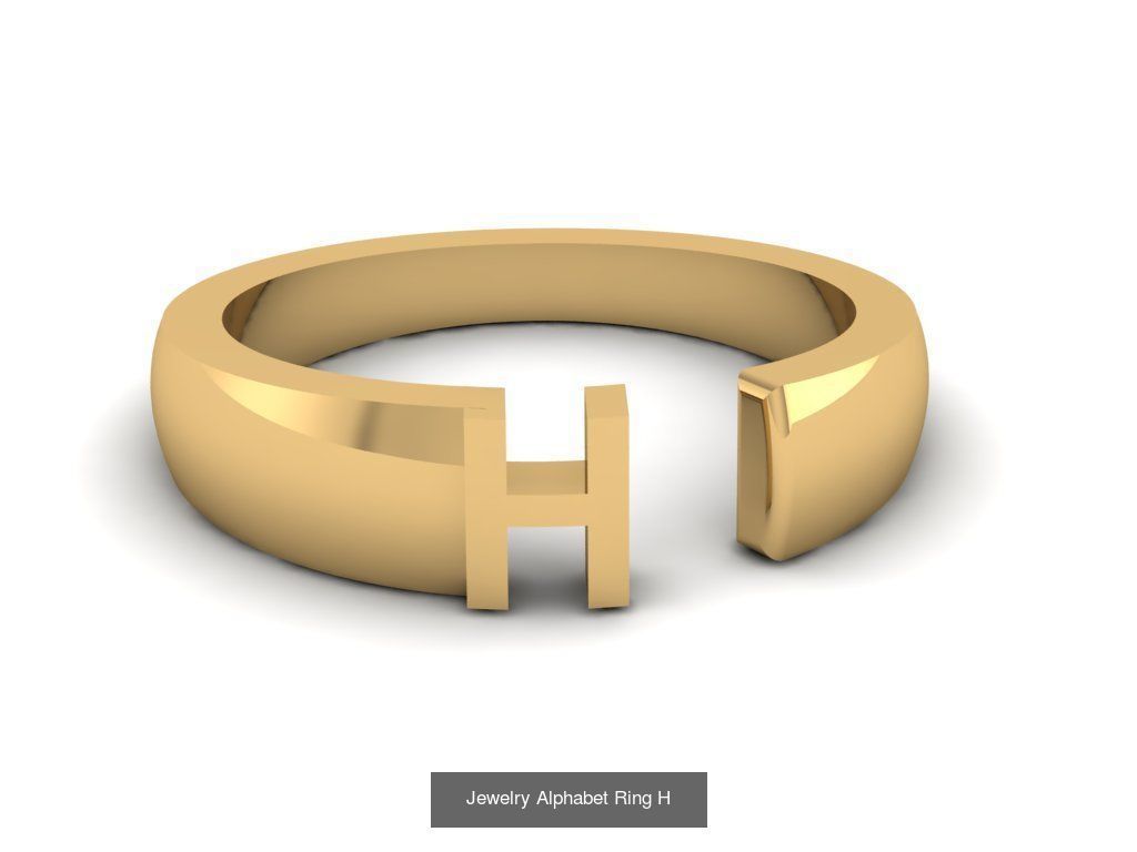 Alphabet Rings Collection _36