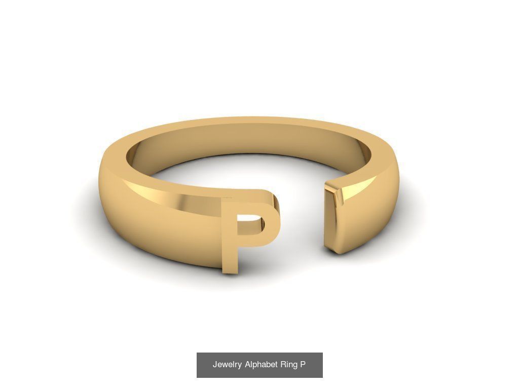 Alphabet Rings Collection _44
