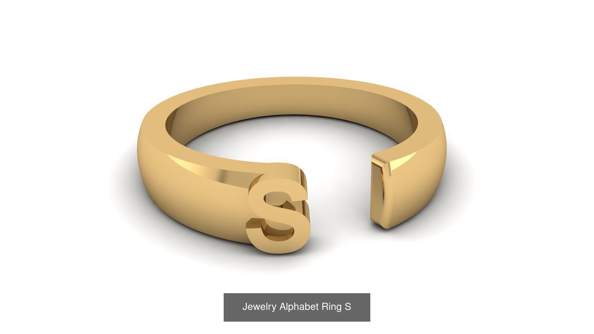 Alphabet Rings Collection _47
