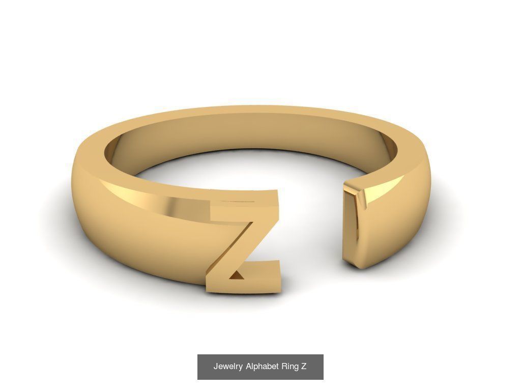 Alphabet Rings Collection _54