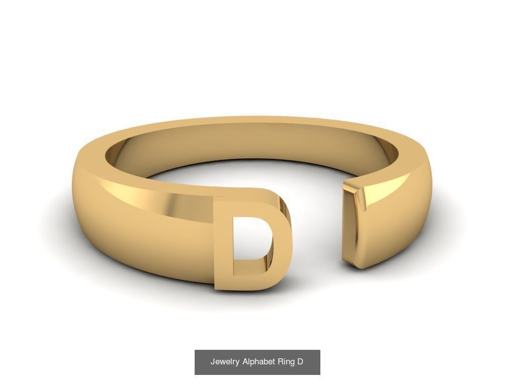 Alphabet Rings Collection _32