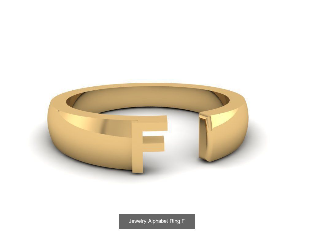 Alphabet Rings Collection _34