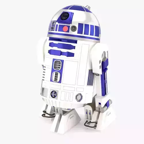 R2-D2 3D Model