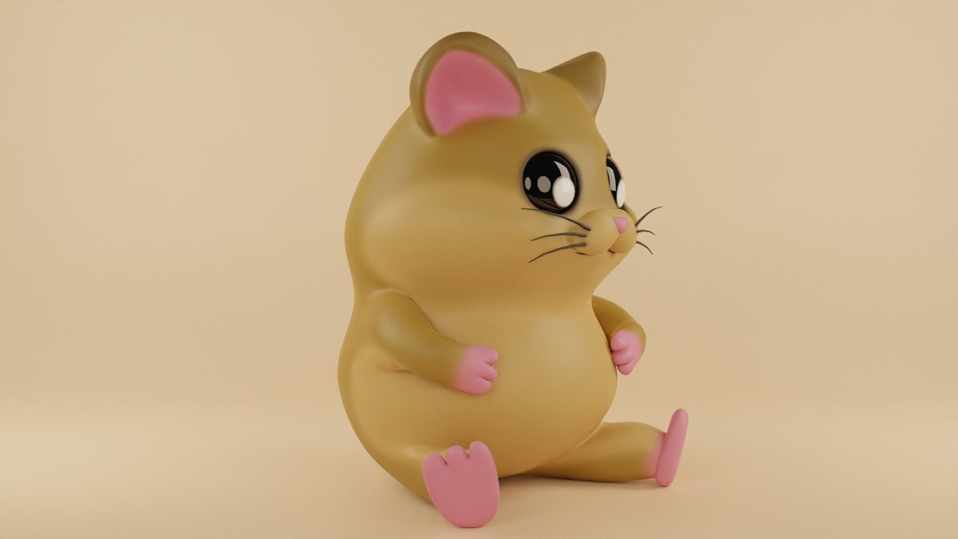 Hamster  3D model_7