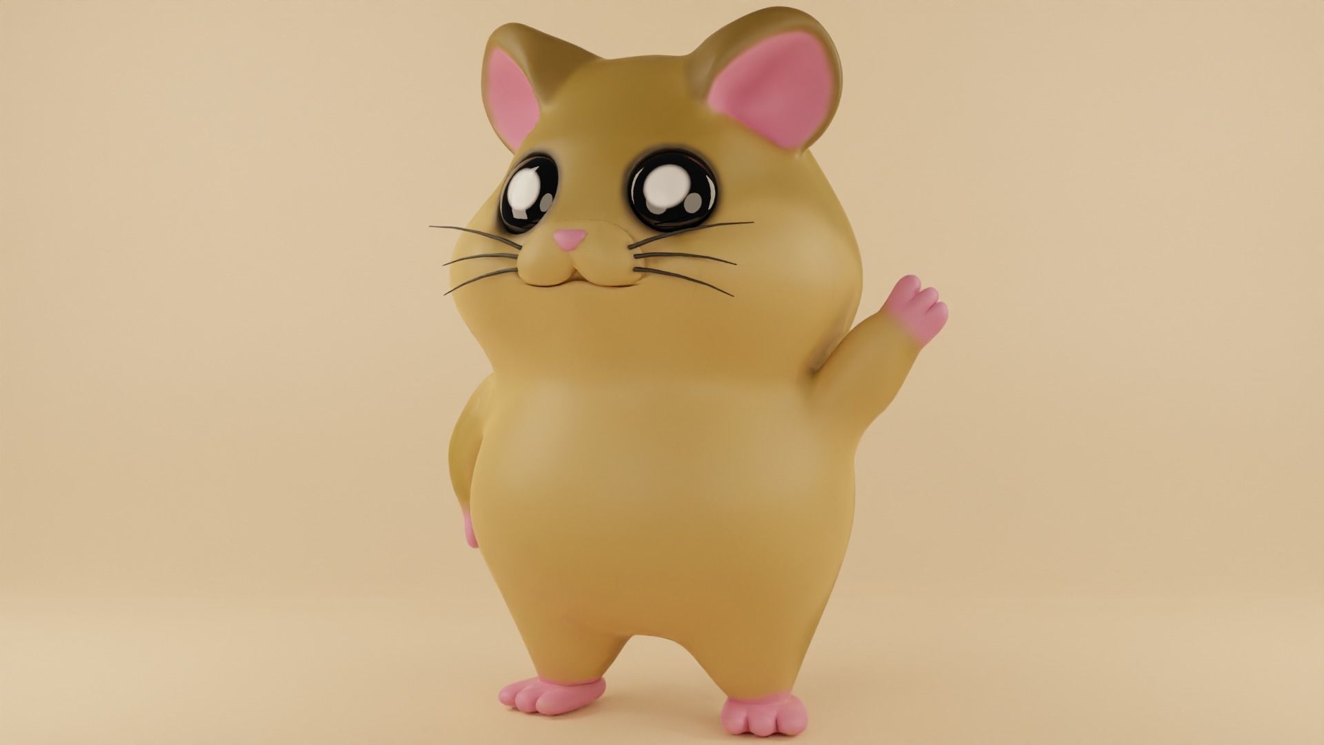 Hamster  3D model_9