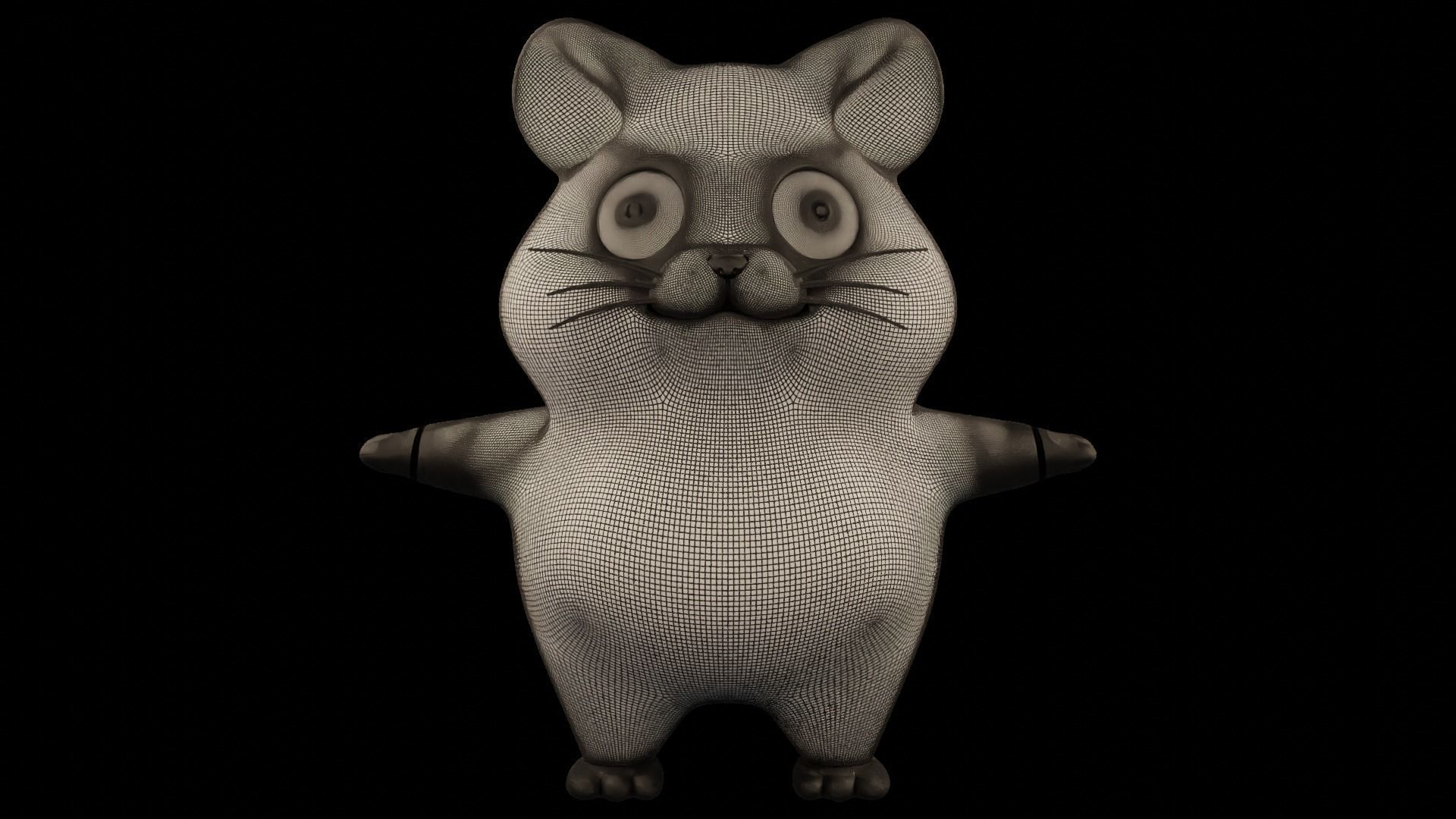 Hamster  3D model_14