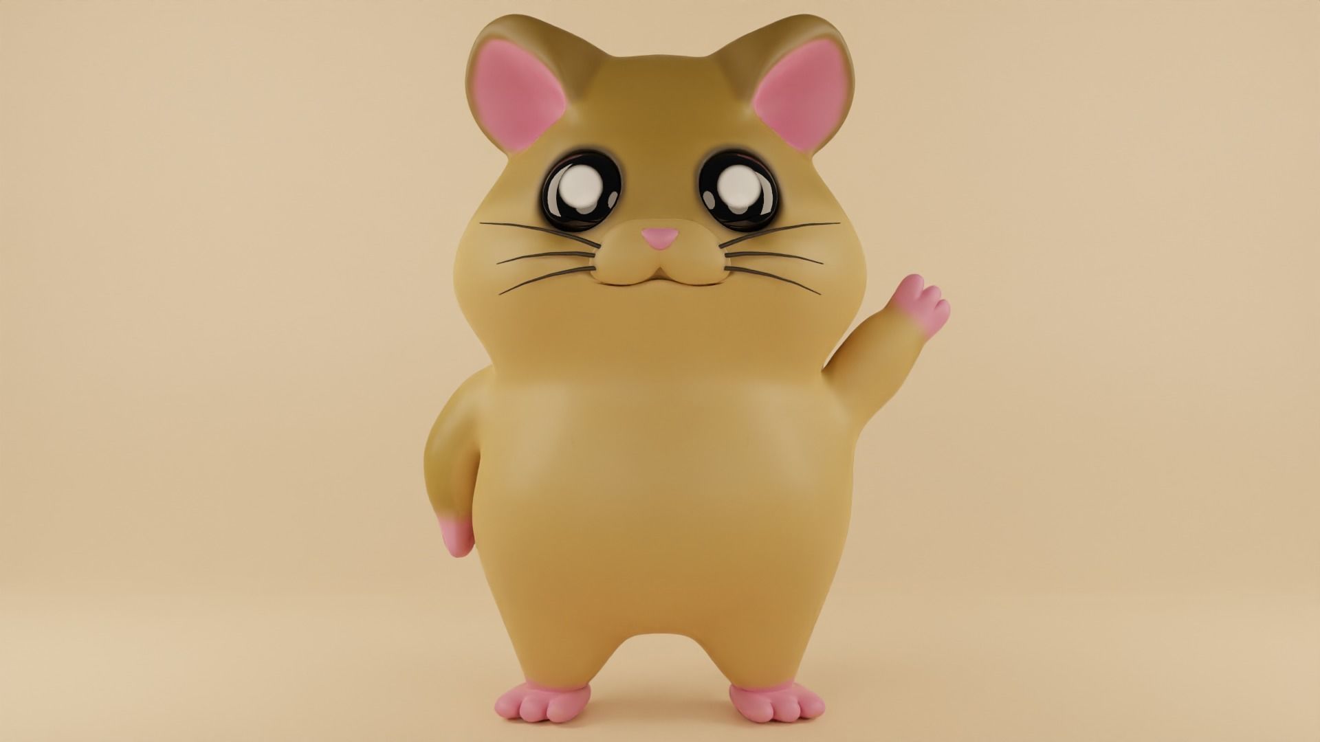 Hamster  3D model_8