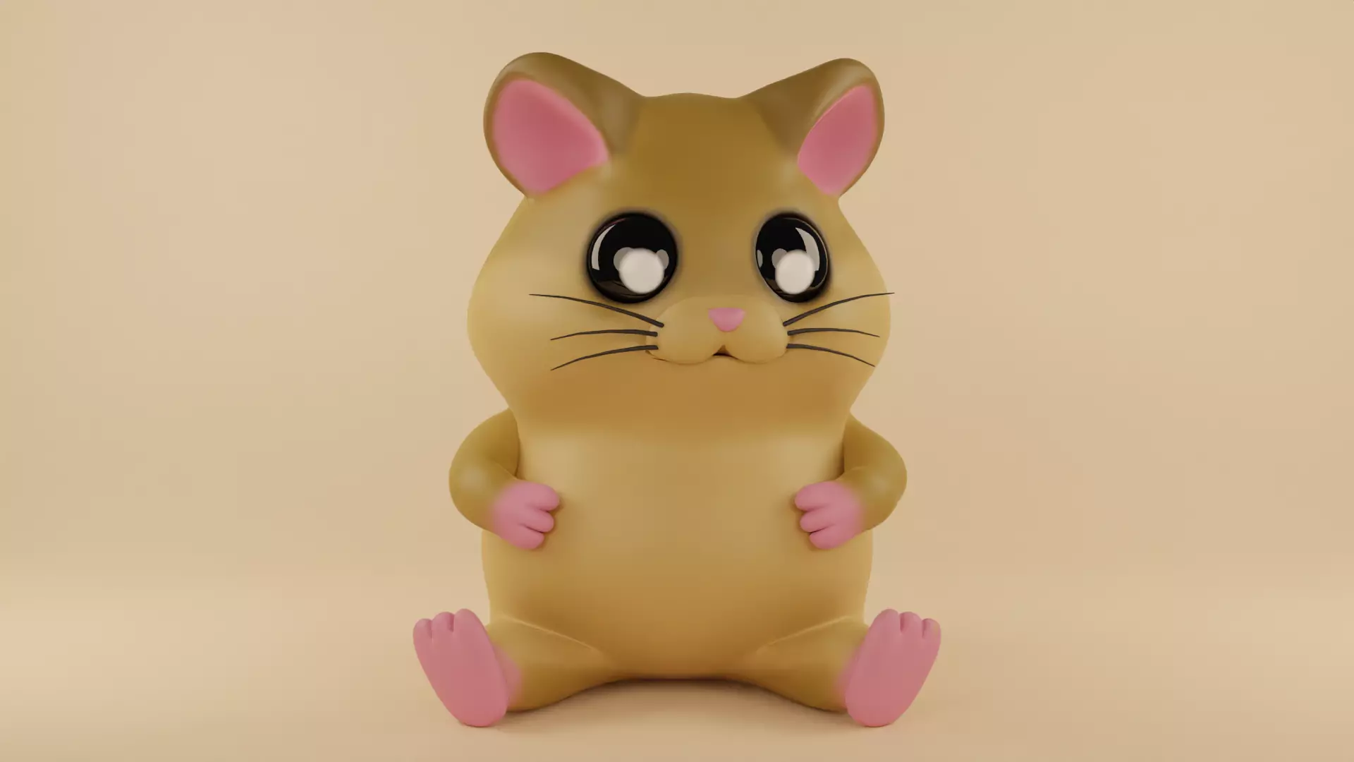 Hamster  3D model_0