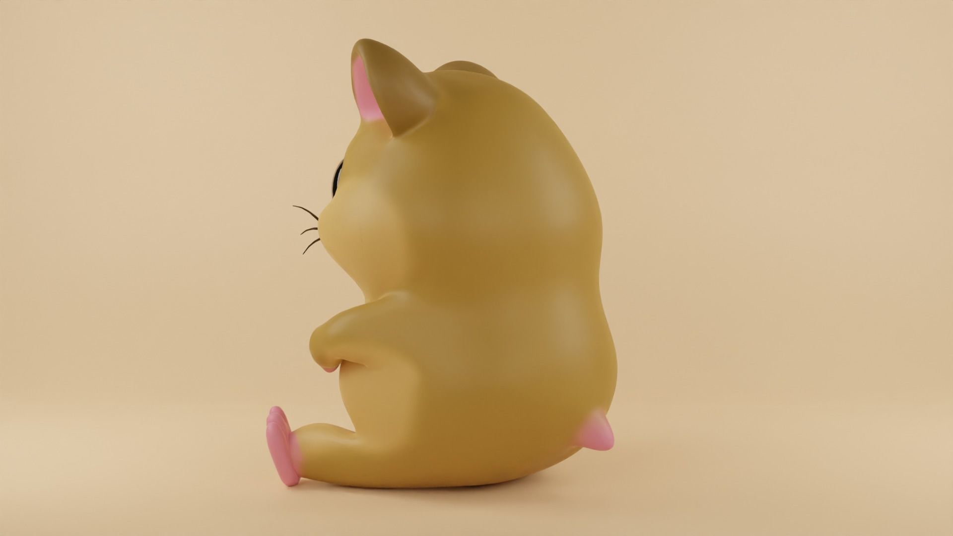 Hamster  3D model_3