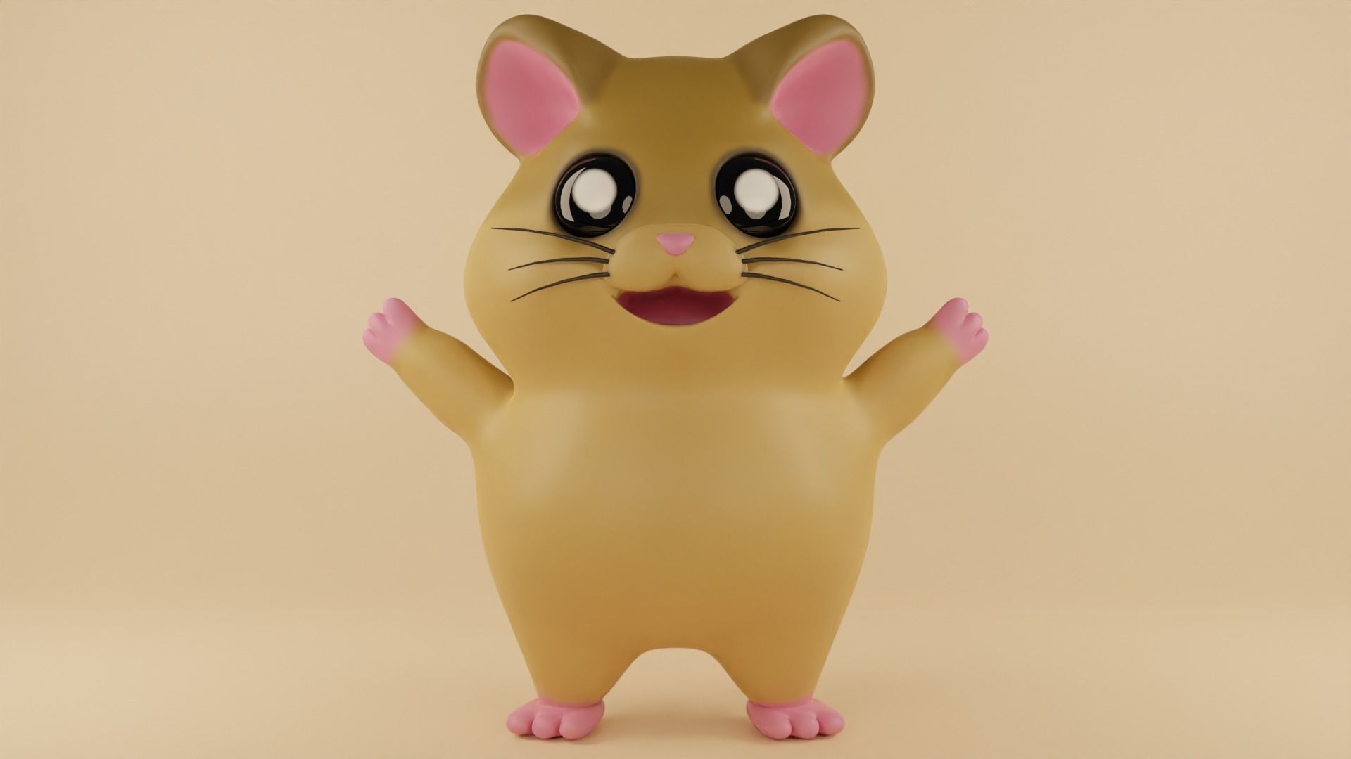 Hamster  3D model_13