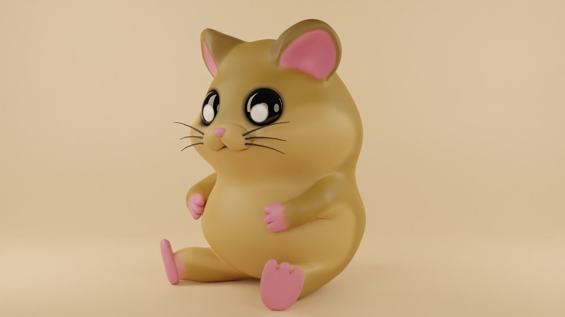 Hamster  3D model_1