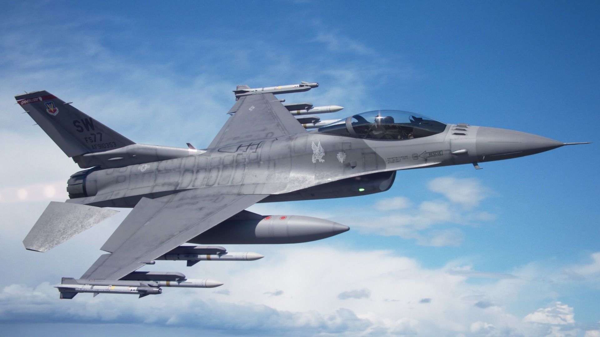 F-16C Viper 3D model_18