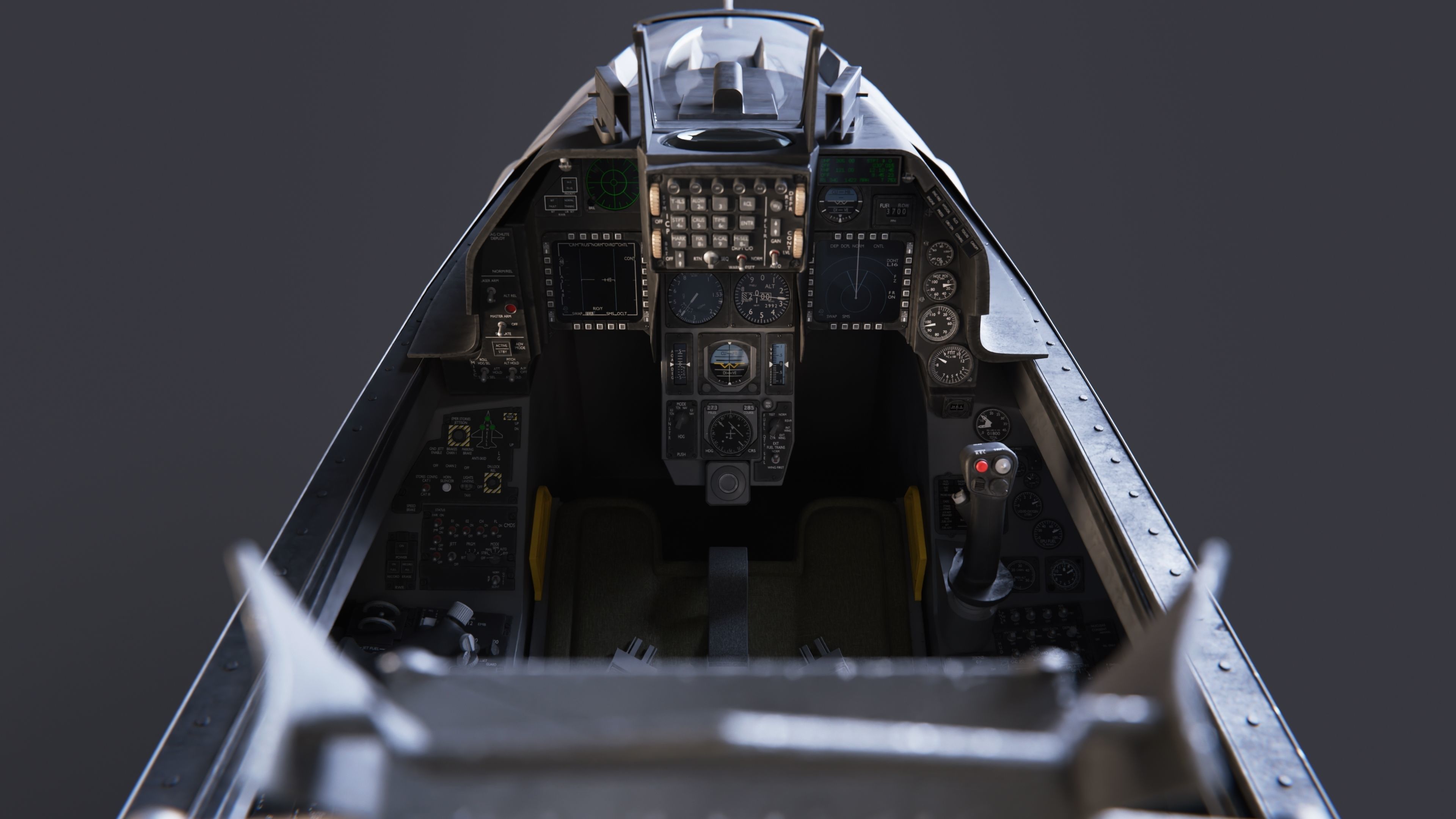 F-16C Viper 3D model_3