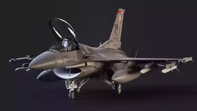 F-16C Viper 3D model
