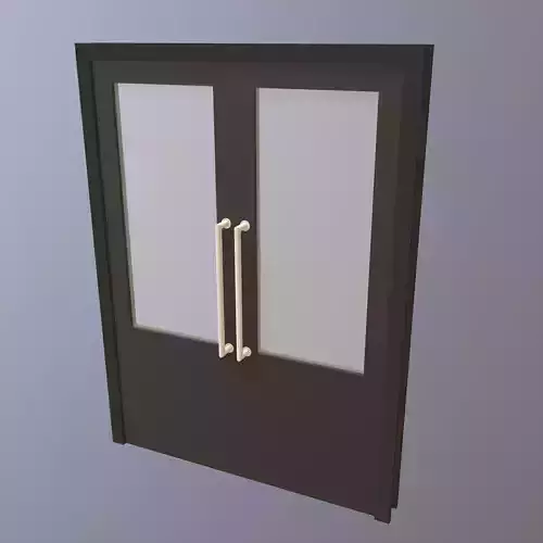 Double door 23-12 3D model