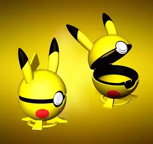 Pokeball Pikachu Functional Pokemon