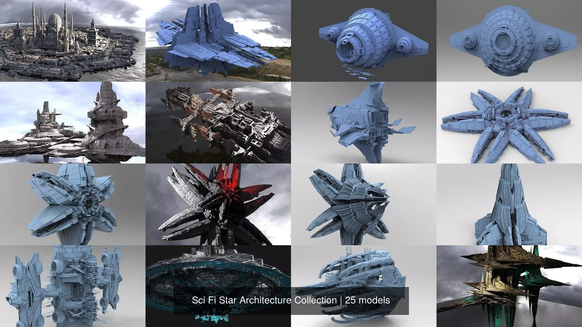 Sci Fi Star Architecture Collection _0