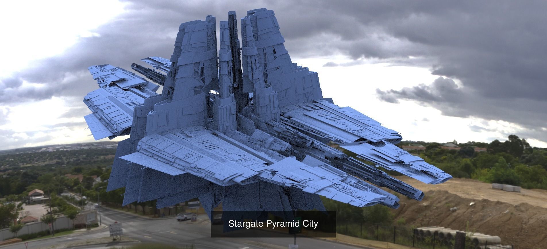 Sci Fi Star Architecture Collection _5