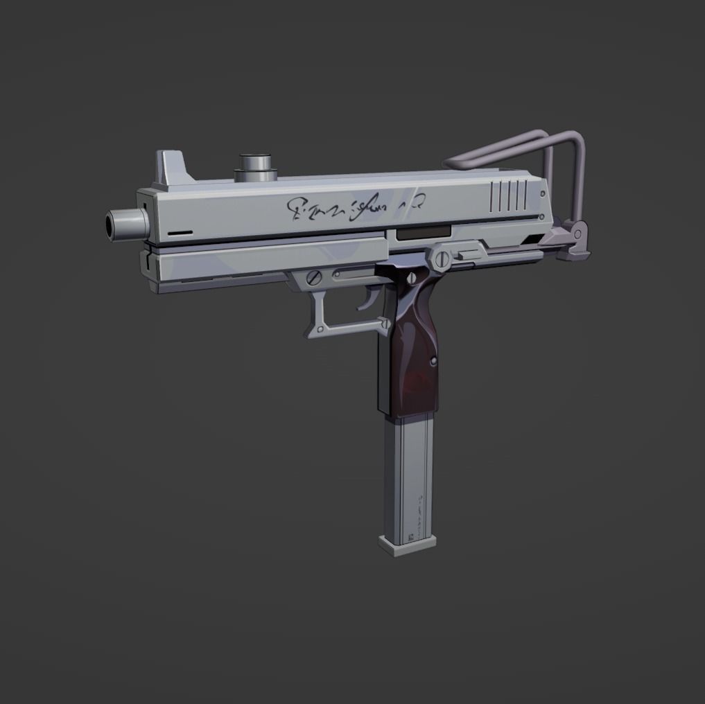 Honkai Star Rail - Kafka Uzi - Honkai Cosplay - Kafka Cosplay 3D print model_1