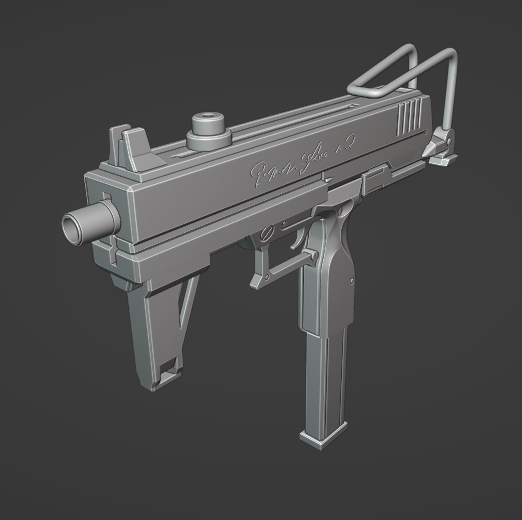 Honkai Star Rail - Kafka Uzi - Honkai Cosplay - Kafka Cosplay 3D print model_3